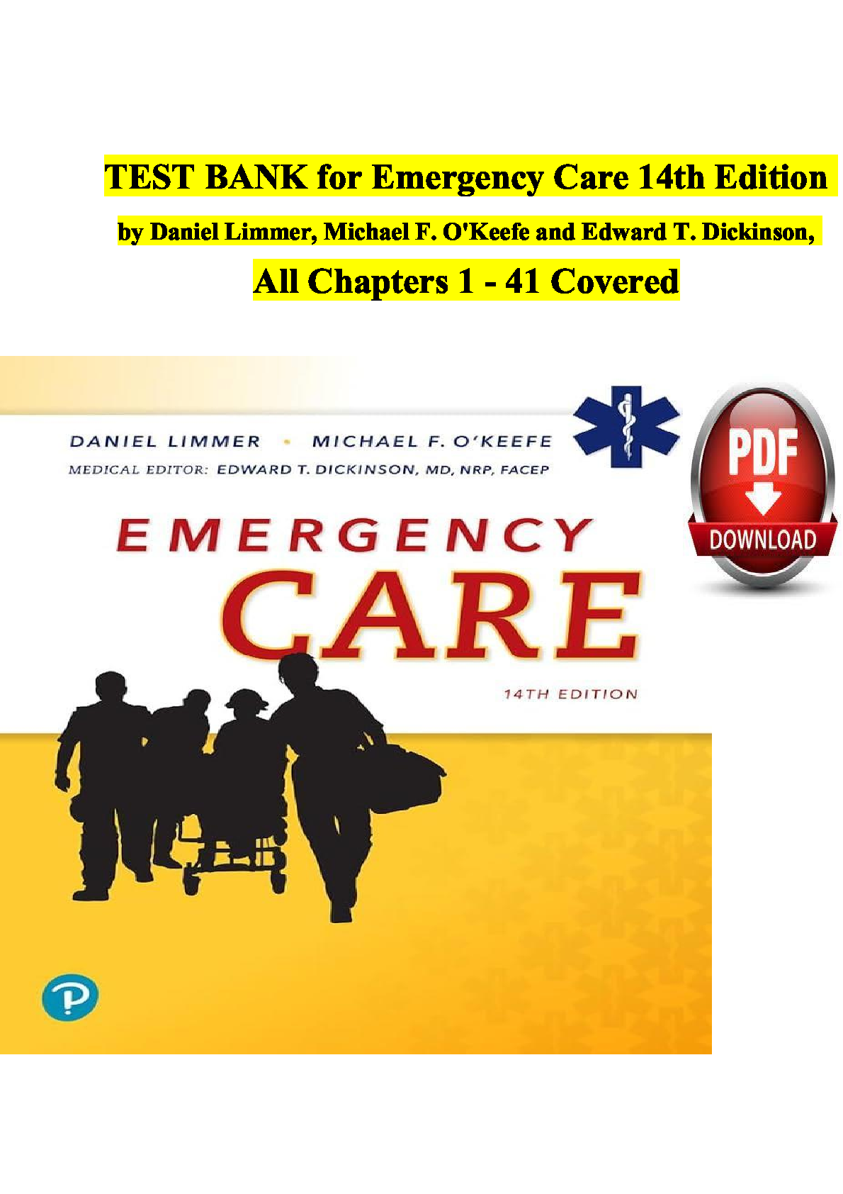 Emergency Care, 14th Edition IMG-1