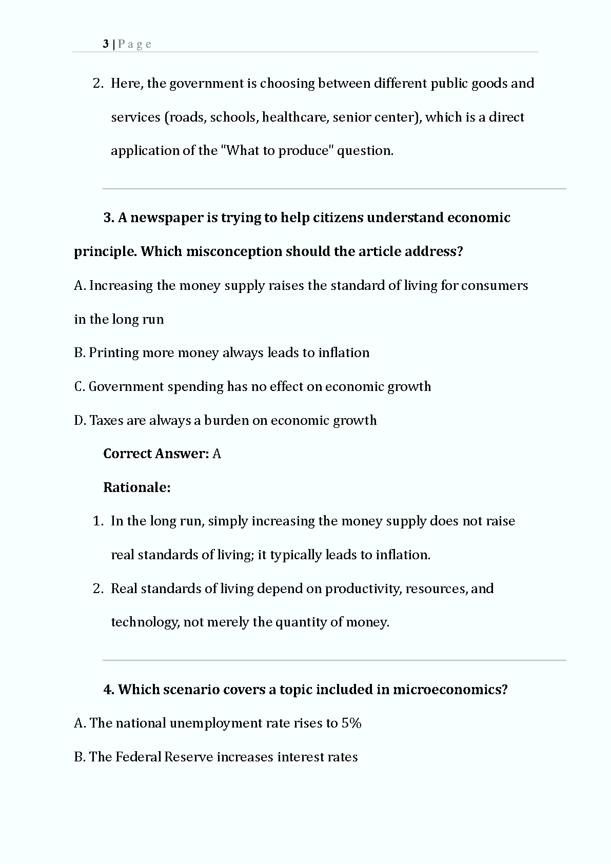 WGU D089 Economics Pre-Assessment Test Bank 2026 V2 IMG-3