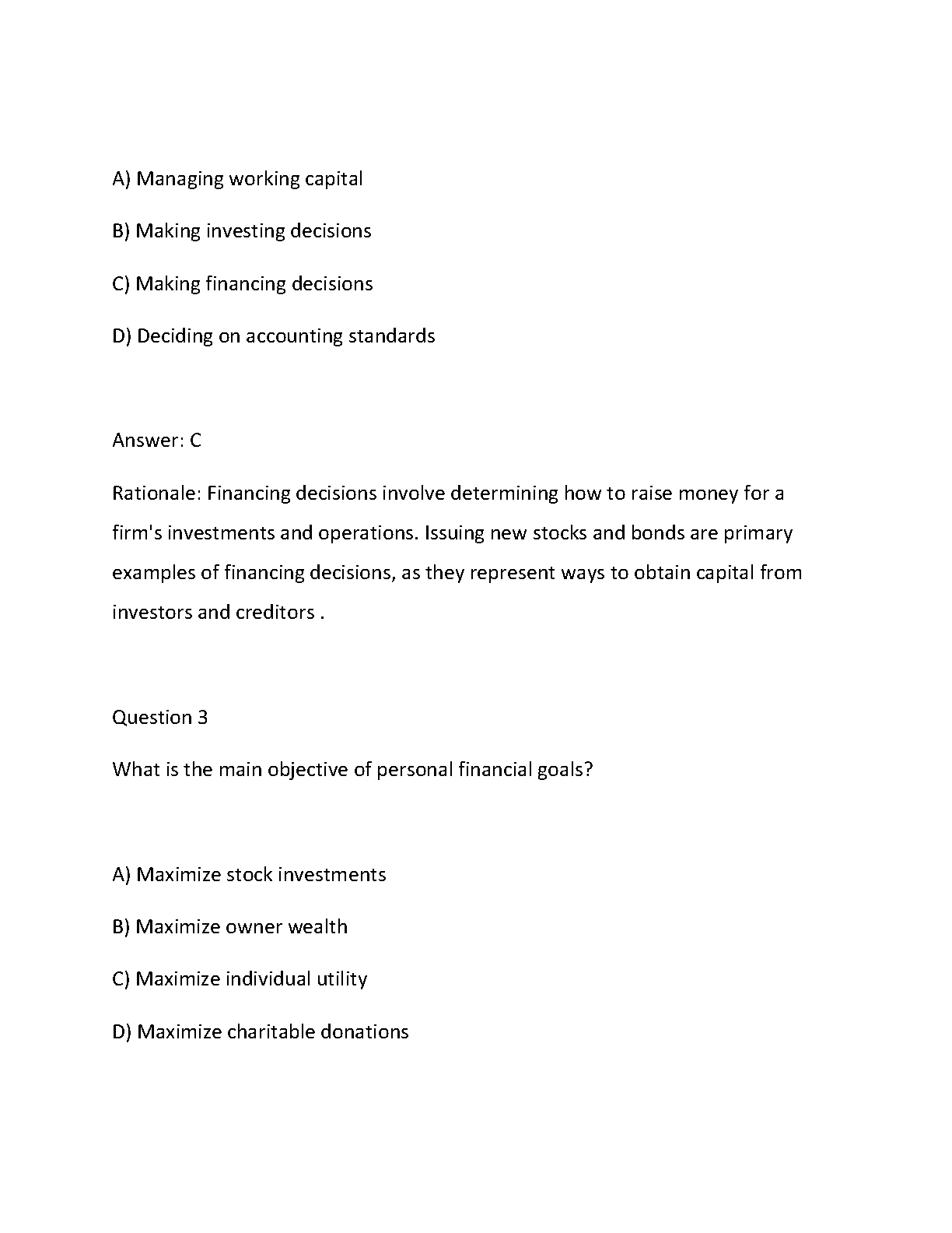 WGU D076 Finance Skills for Managers 2026 OA Prep Guide