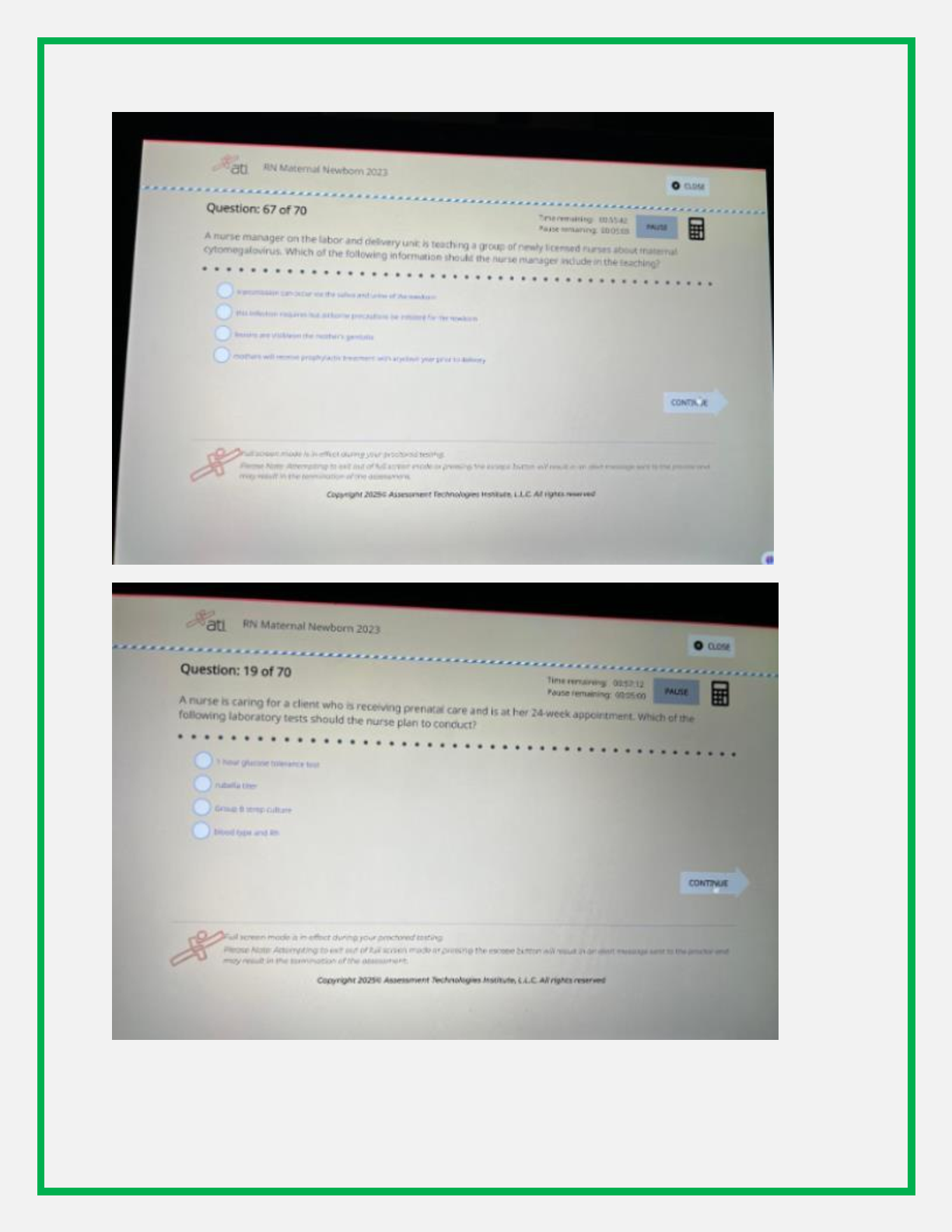 ATI Maternal Newborn NGN Test Bank 2025/26 Study Guide