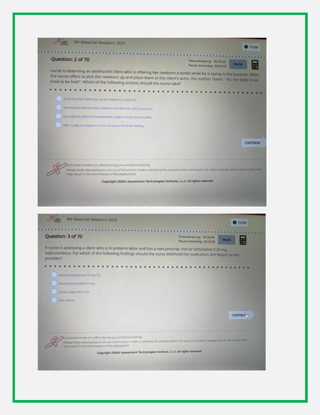 ATI Maternal Newborn NGN Test Bank 2025/26 Study Guide IMG-3