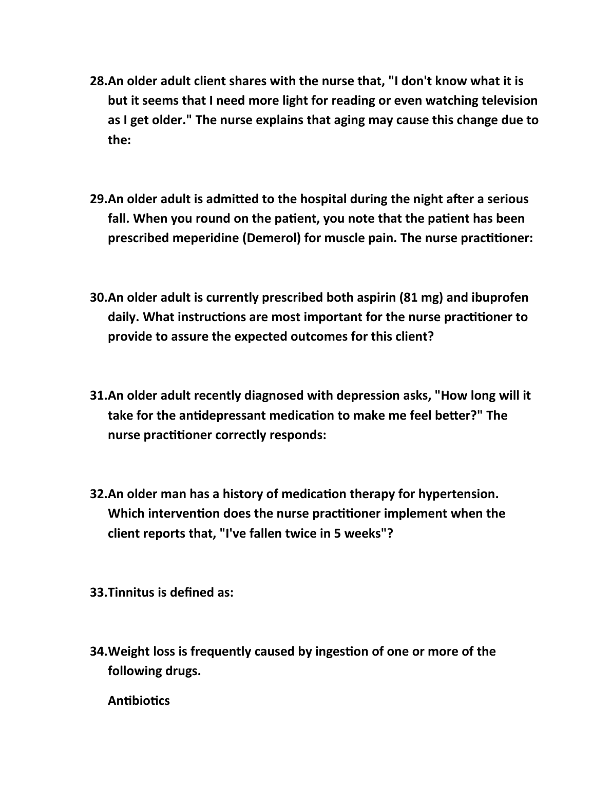 NR 601 Midterm Questions and Answers 2023/2024