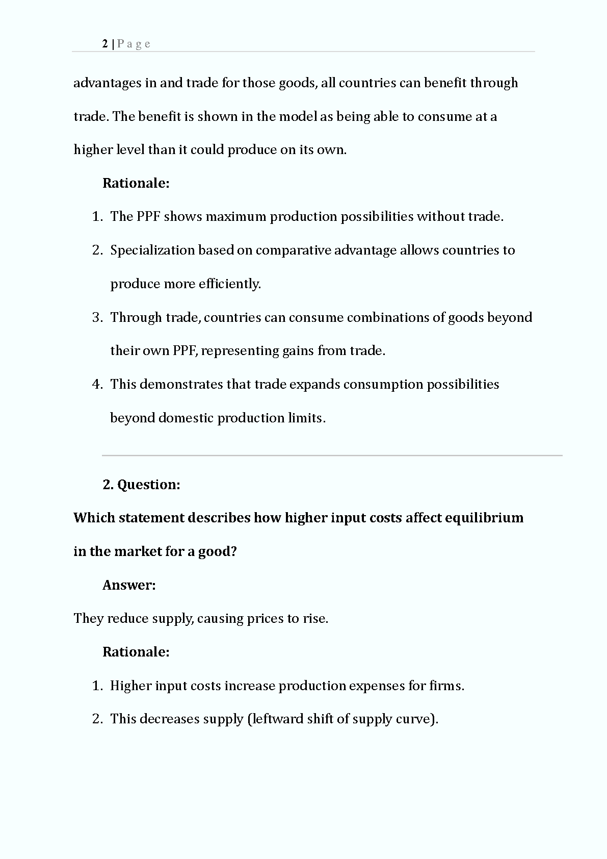WGU D089 Principles of Economics Final Exam Test Bank 2026