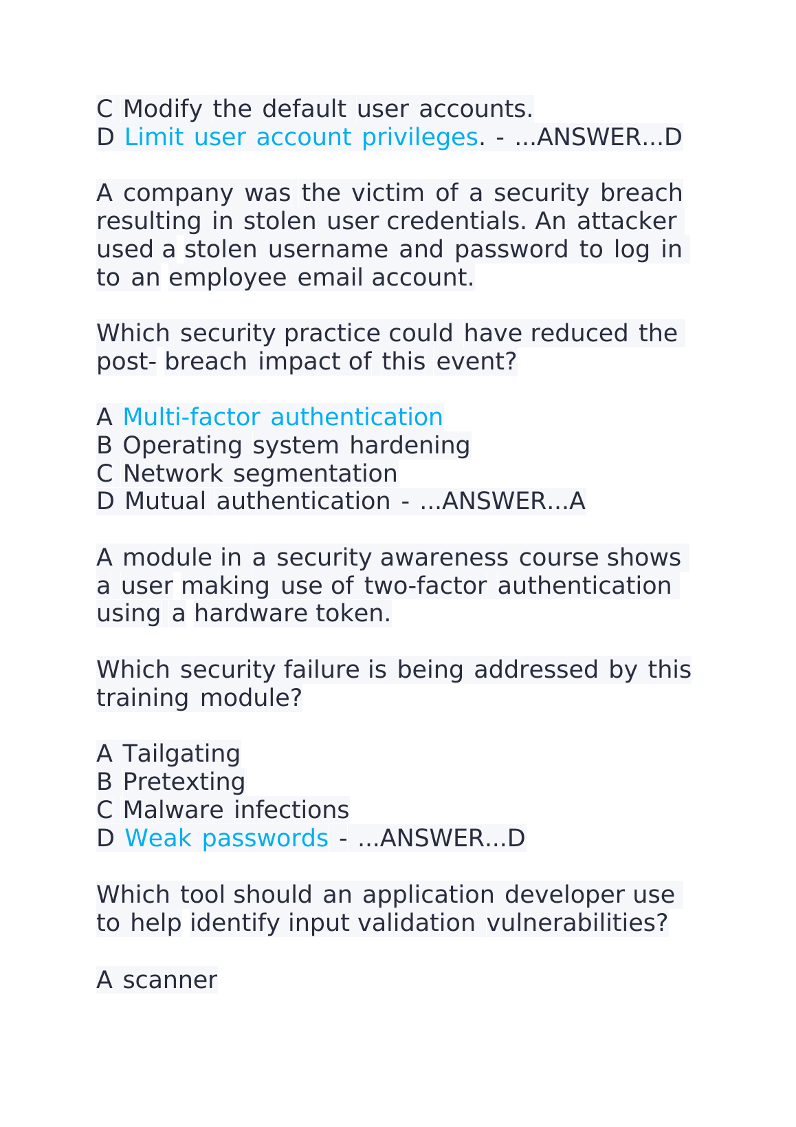 WGU D430 Info Sec Test Bank 2024 IMG-1