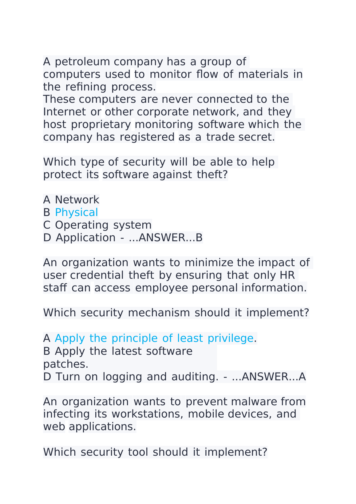 WGU D430 Info Sec Test Bank 2024 IMG-3