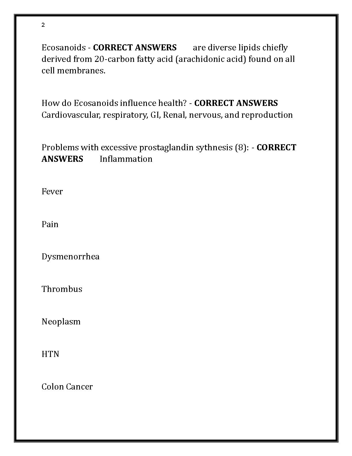 USAHS Pharmacology Final Exam Study Guide 2026