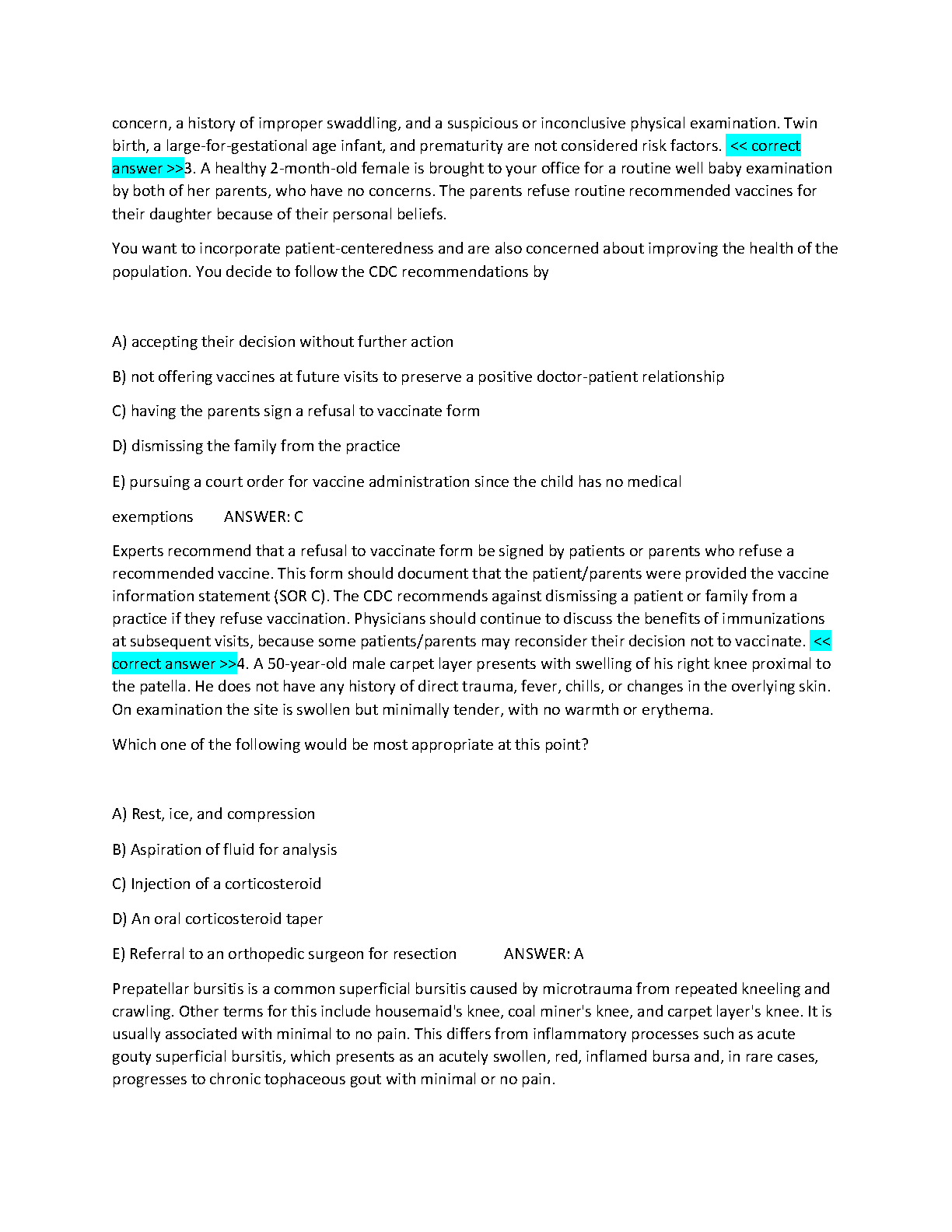 ABFM ITE 2026 Question Bank with Verified Answers