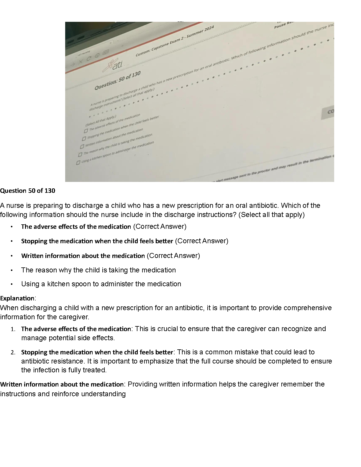 ATI Capstone Exam 2 2023 Test Bank - 2026/27 Nursing Prep IMG-3