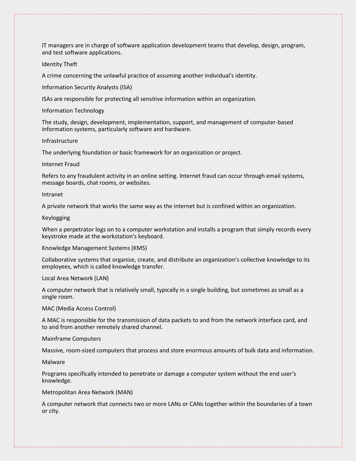 WGU D075 IT Management Questions and Answers 2024-2025 IMG-1