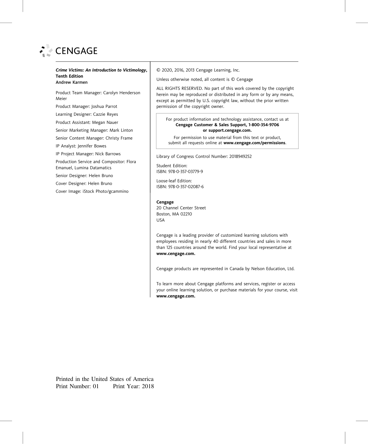 Crime Victims: An Introduction to Victimology, 10th Edition IMG-3