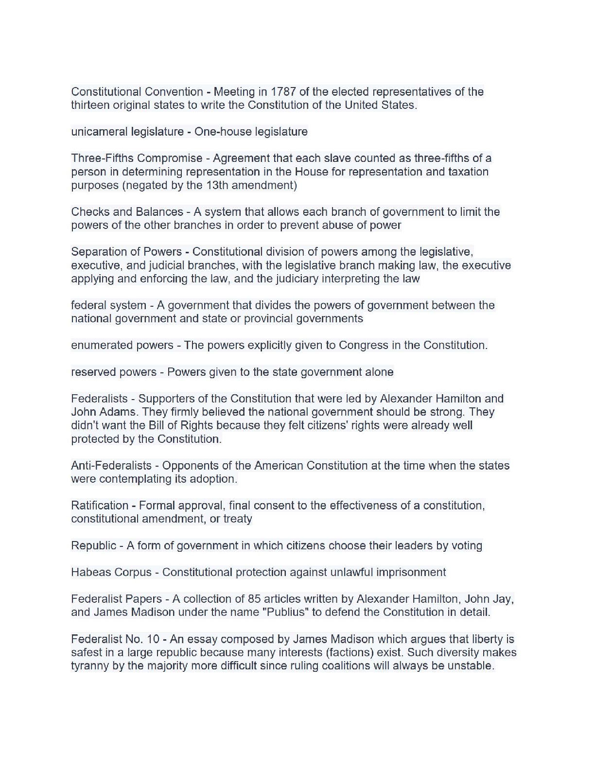 WGU C963 American Politics & US Constitution Study Guide IMG-3