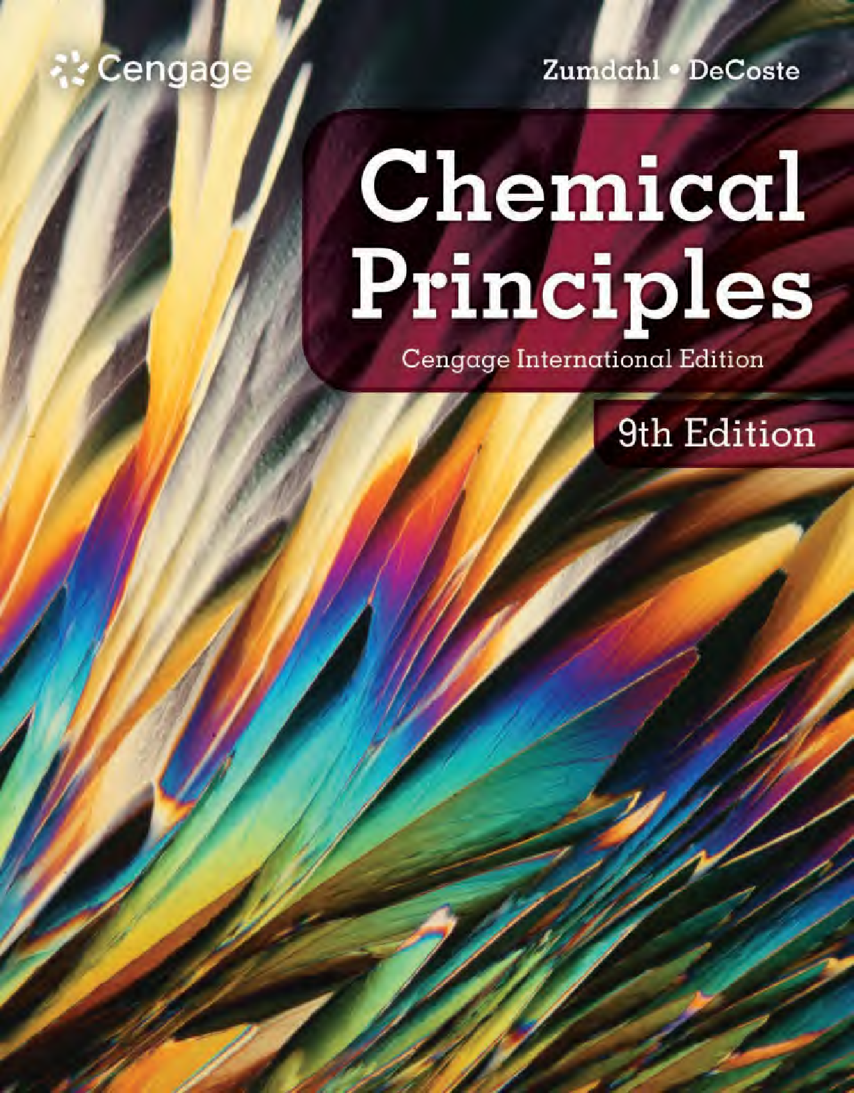 Zumdahl Chemical Principles 9th Ed Test Bank Questions