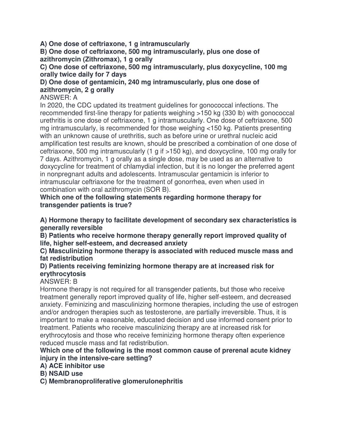 ABFM ITE Exam Q&A 2026/27: Full Rationales Guide IMG-3