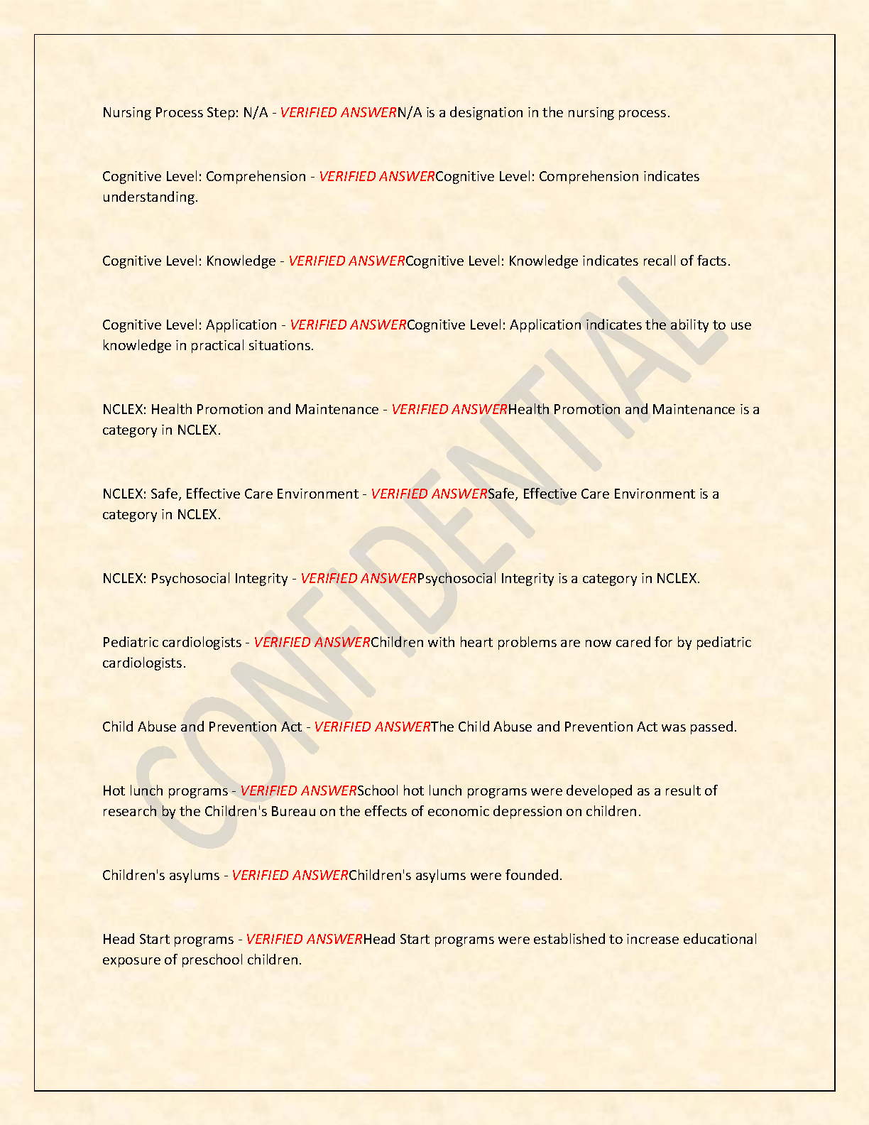 Maternity & Pediatric Nursing Test Bank 5e 2026/27 Study Guide IMG-3