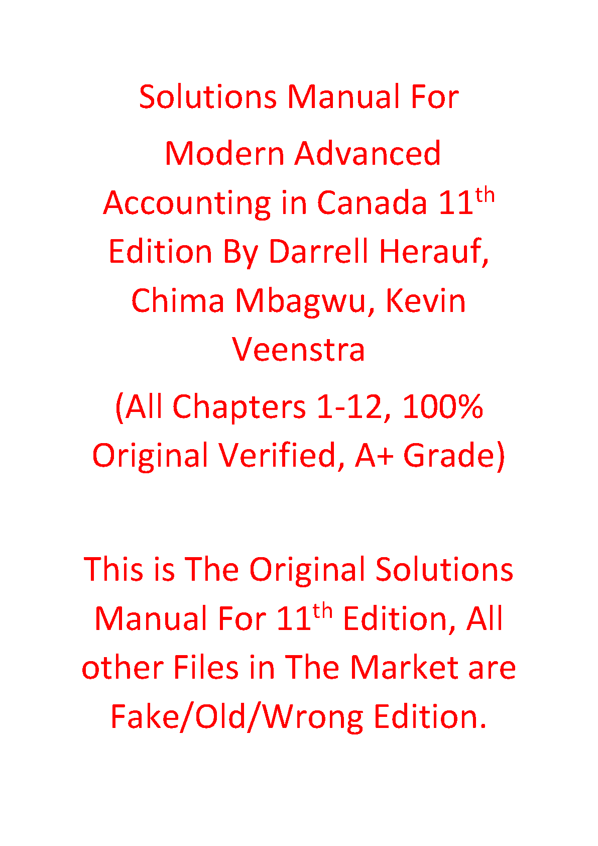 Modern Advanced Accounting in Canada, 11th Edition IMG-1