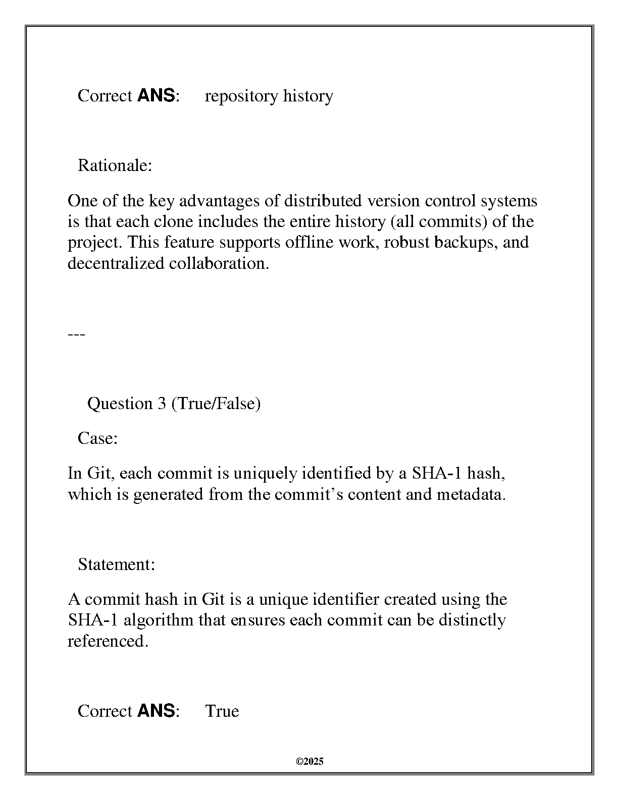 ITSW 2110 D197 Version Control Exam Prep & Practice IMG-3