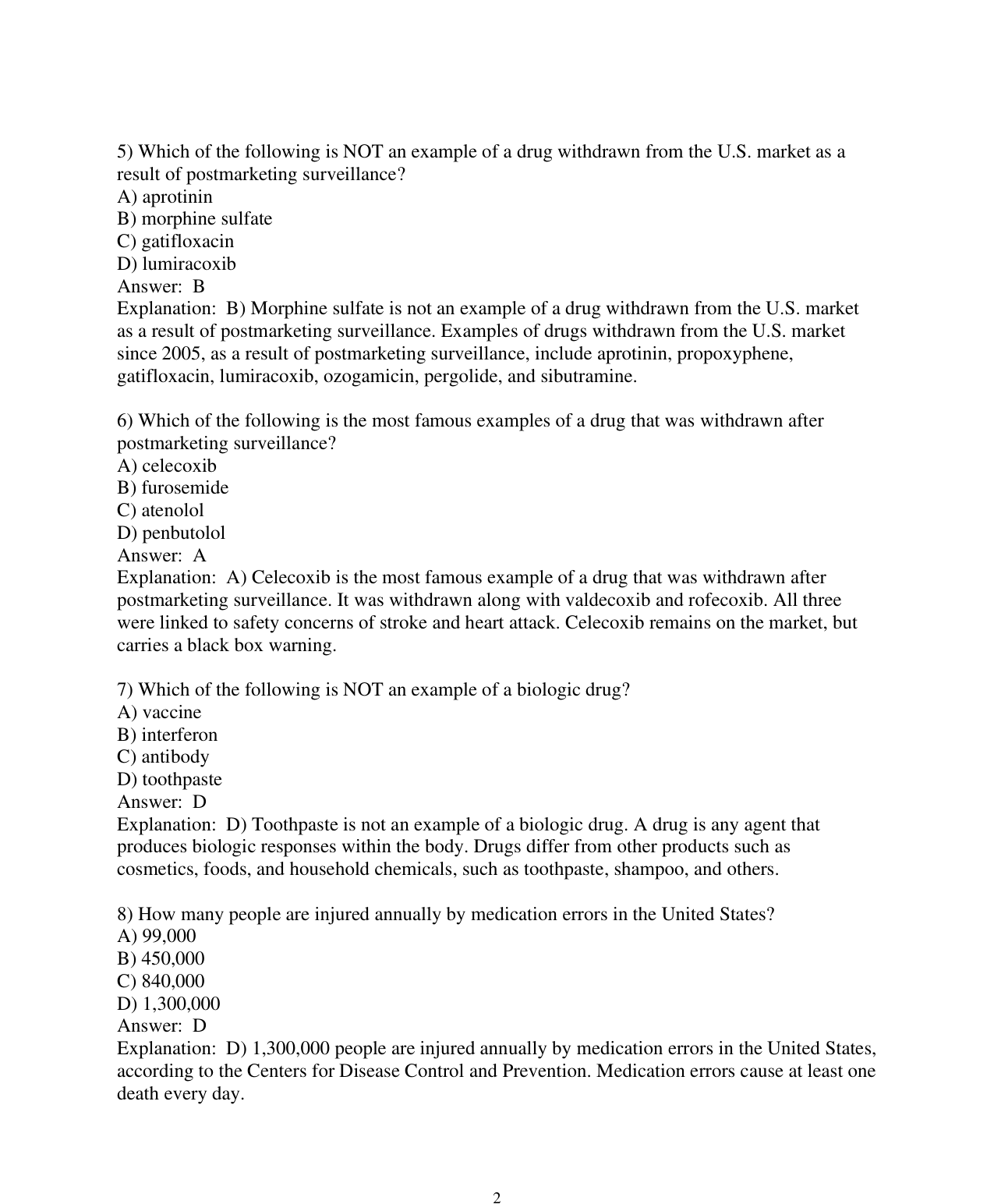 Focus on Pharmacology 3rd Edition TEST BANK IMG-3
