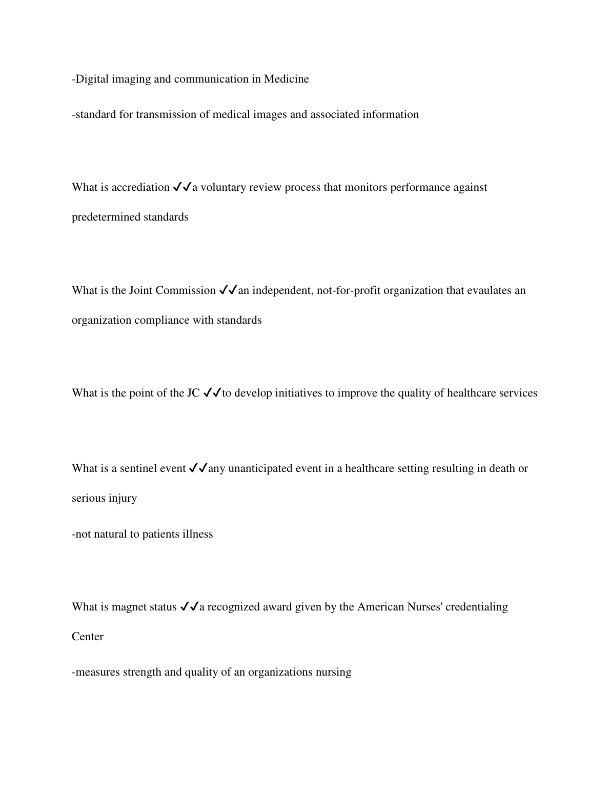 WGU D220 Nursing Informatics Final Exam Q&A Guide IMG-1
