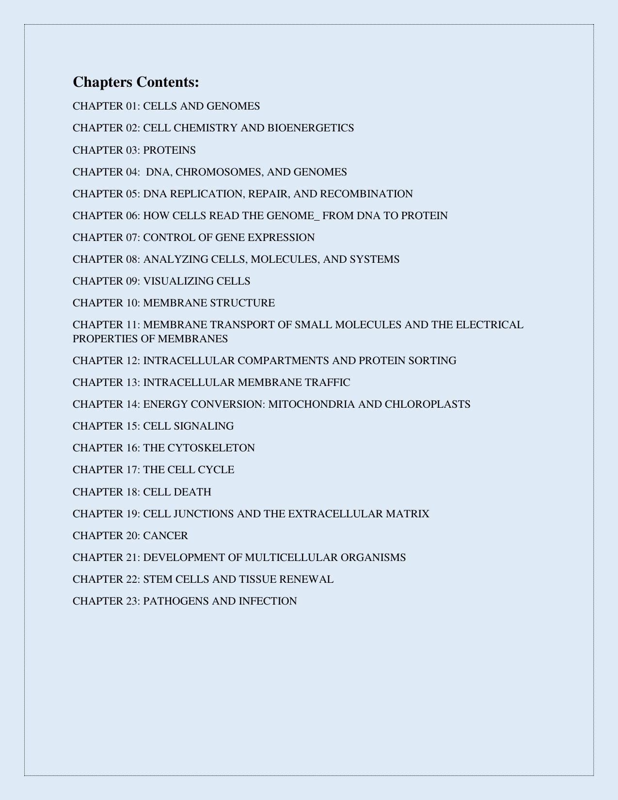 Molecular Biology of the Cell, 6th Edition