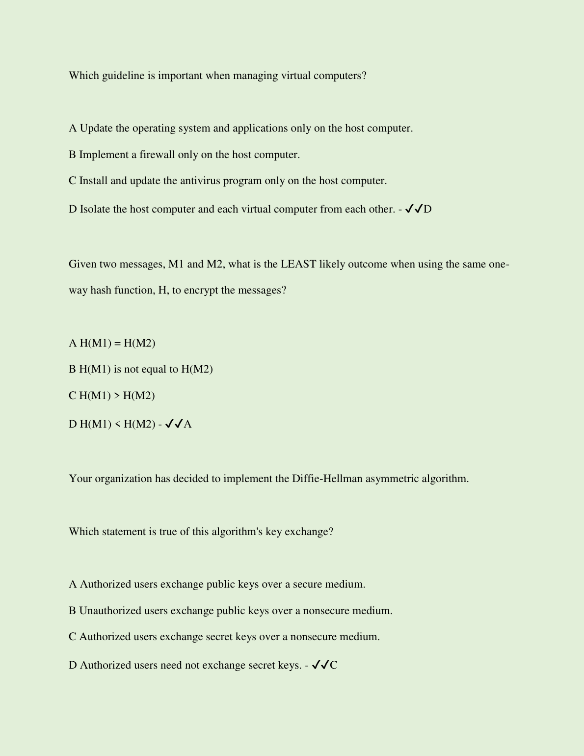 WGU C726 Cybersecurity Architecture Study Guide 2024/25 IMG-1