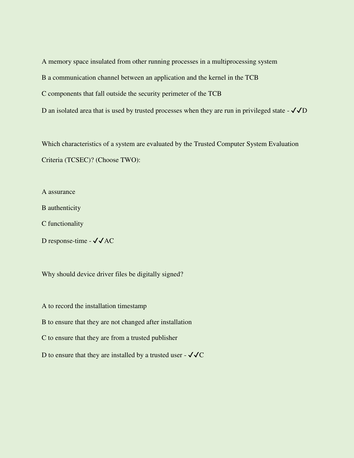 WGU C726 Cybersecurity Architecture Study Guide 2024/25 IMG-3