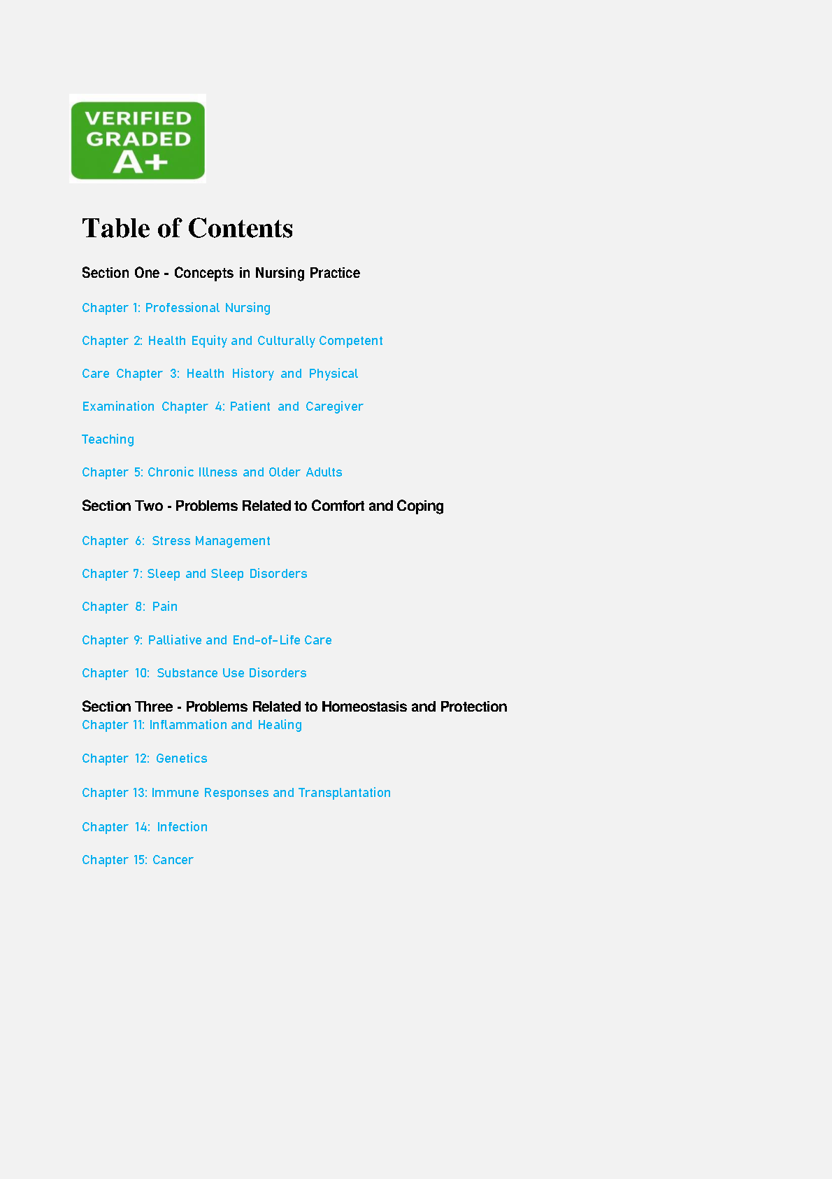 Lewis Med Surg Nursing Test Bank 12e 2026/27 Exam Prep Guide