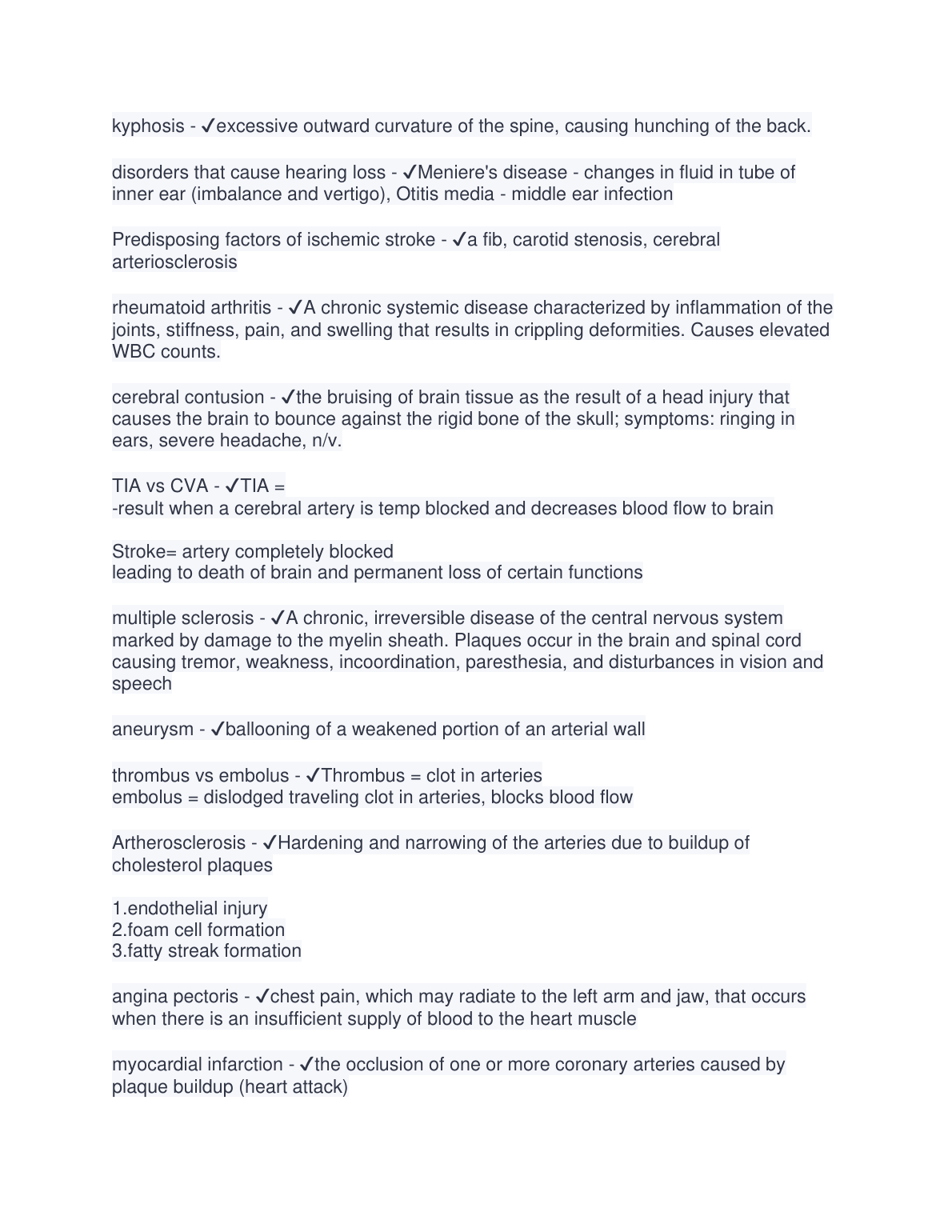 WGU Pathophysiology D236 Study Guide 2024/2025 IMG-1