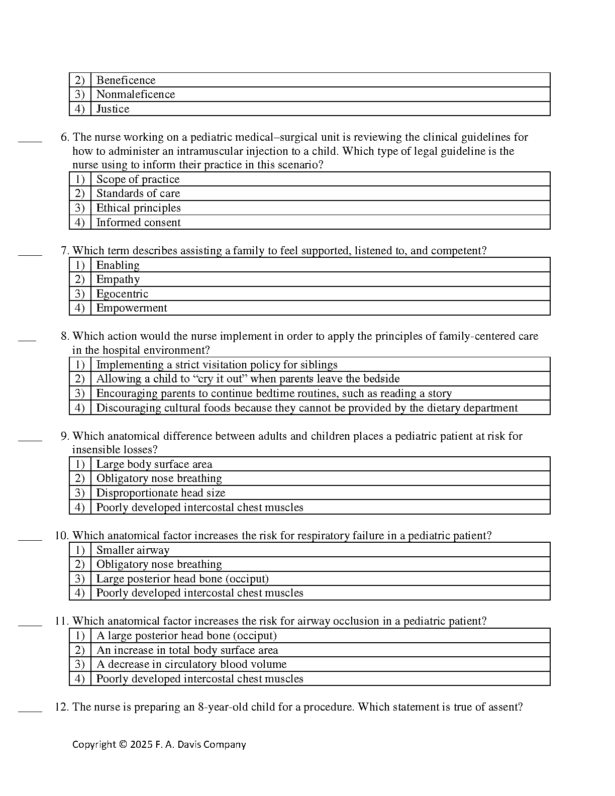 Maternity & Pediatric Nursing Test Bank 2026/27 Practice Questions