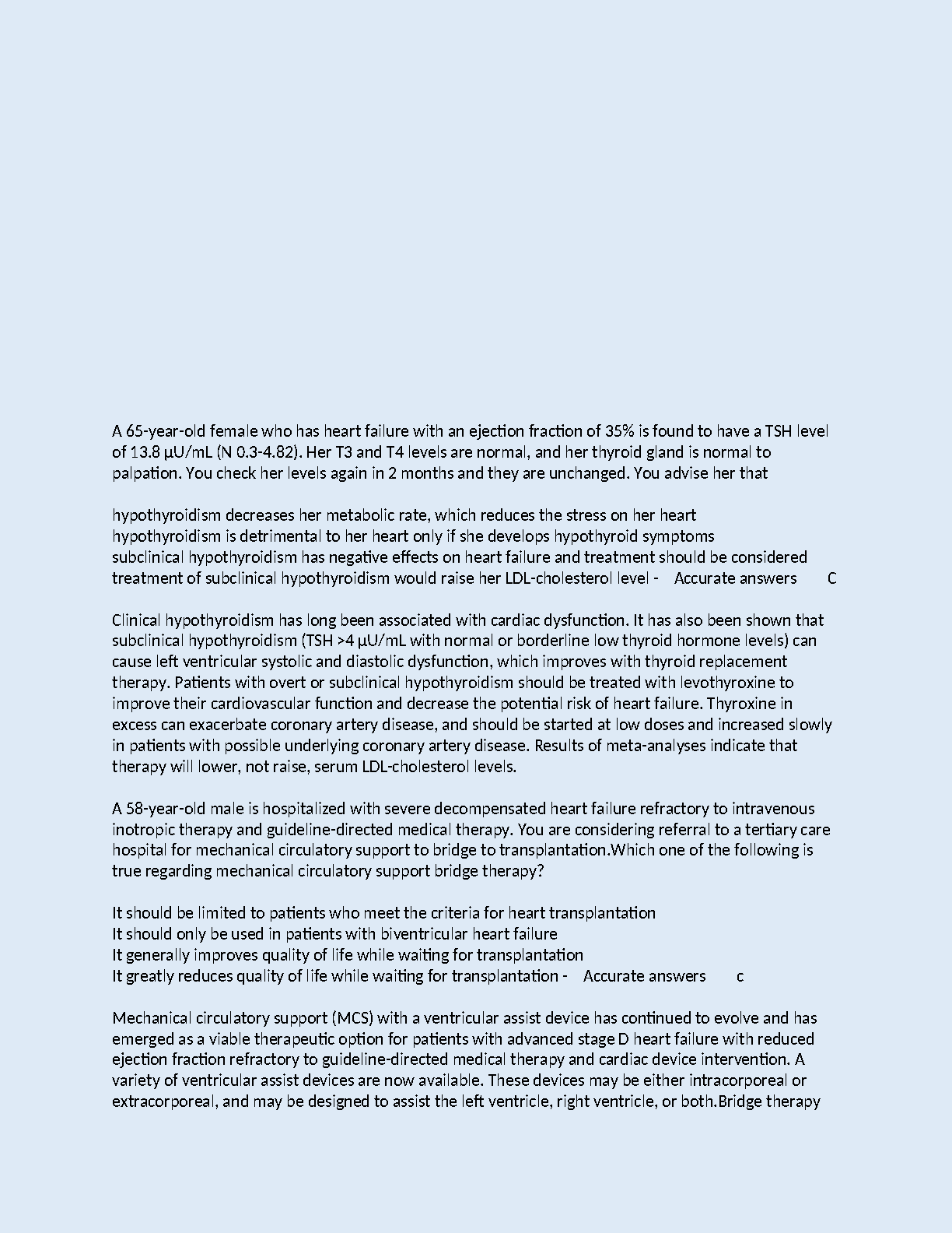 ABFM Heart Disease Exam Prep & Study Guide 2026/27