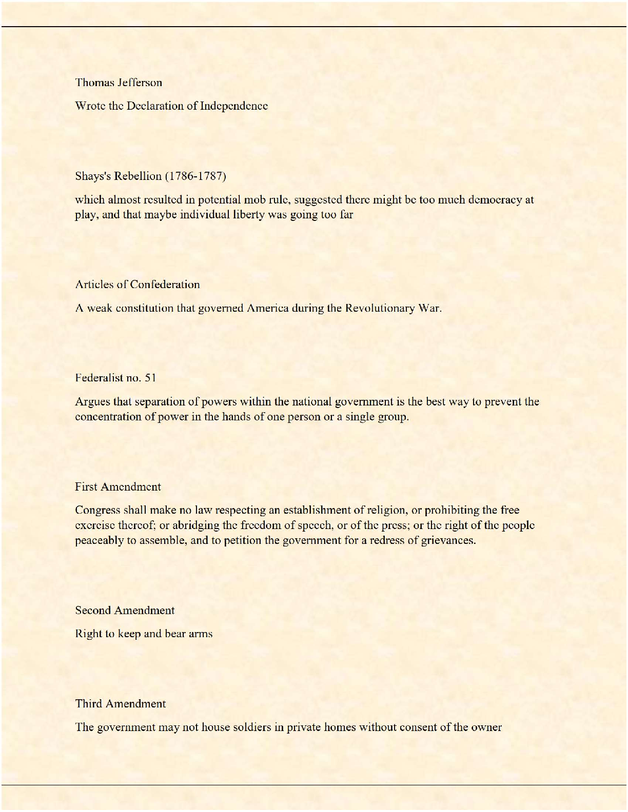 WGU C963 Study Guide 2025 US Constitution IMG-3