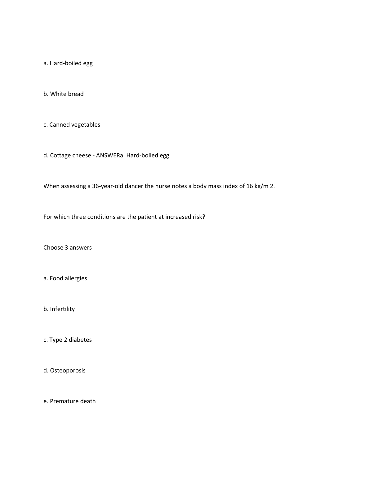 WGU C787 Nutrition Test Bank Questions Answers