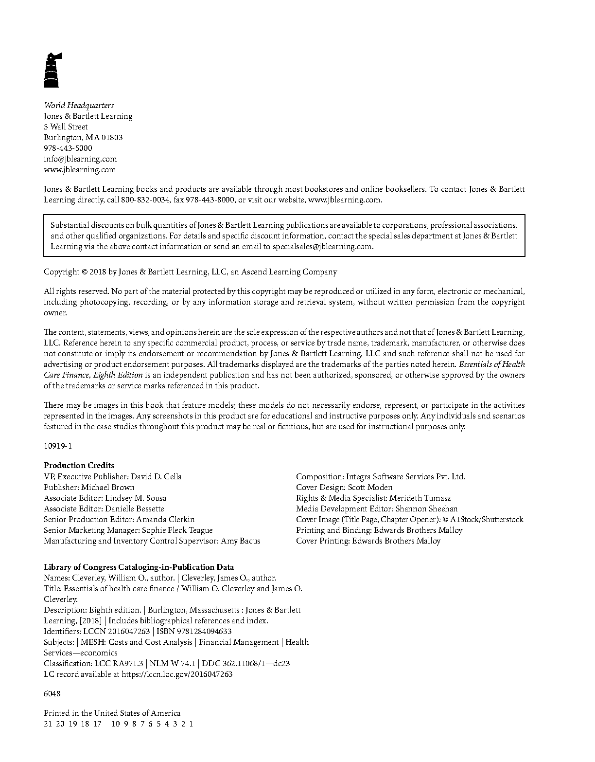 Health Care Finance Test Bank 8th Ed Cleverley IMG-3