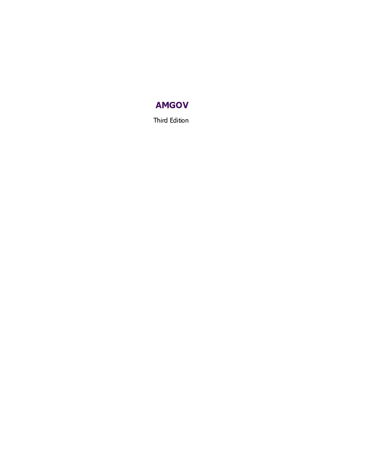 AmGov Barbour Test Bank & Solutions 3e