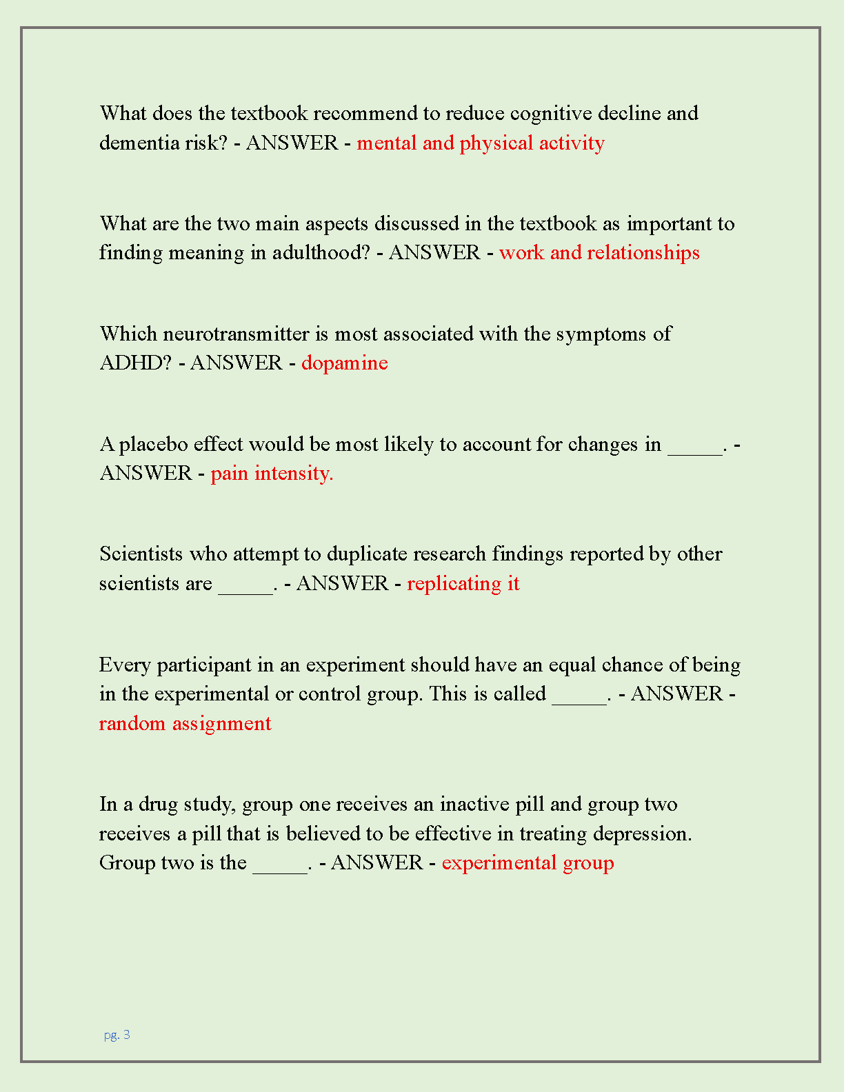 Psychology Test Bank 2026/2027 Exam Q&A IMG-3