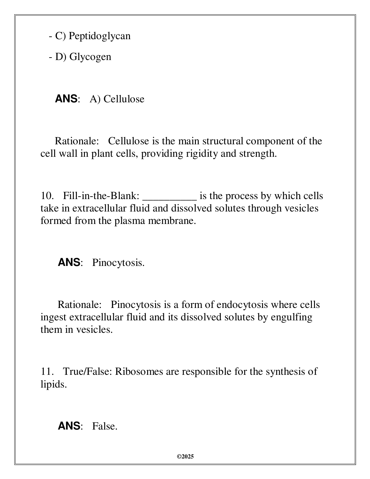 WGU BIO 1010 Intro to Bio Test Bank & FA Review IMG-3