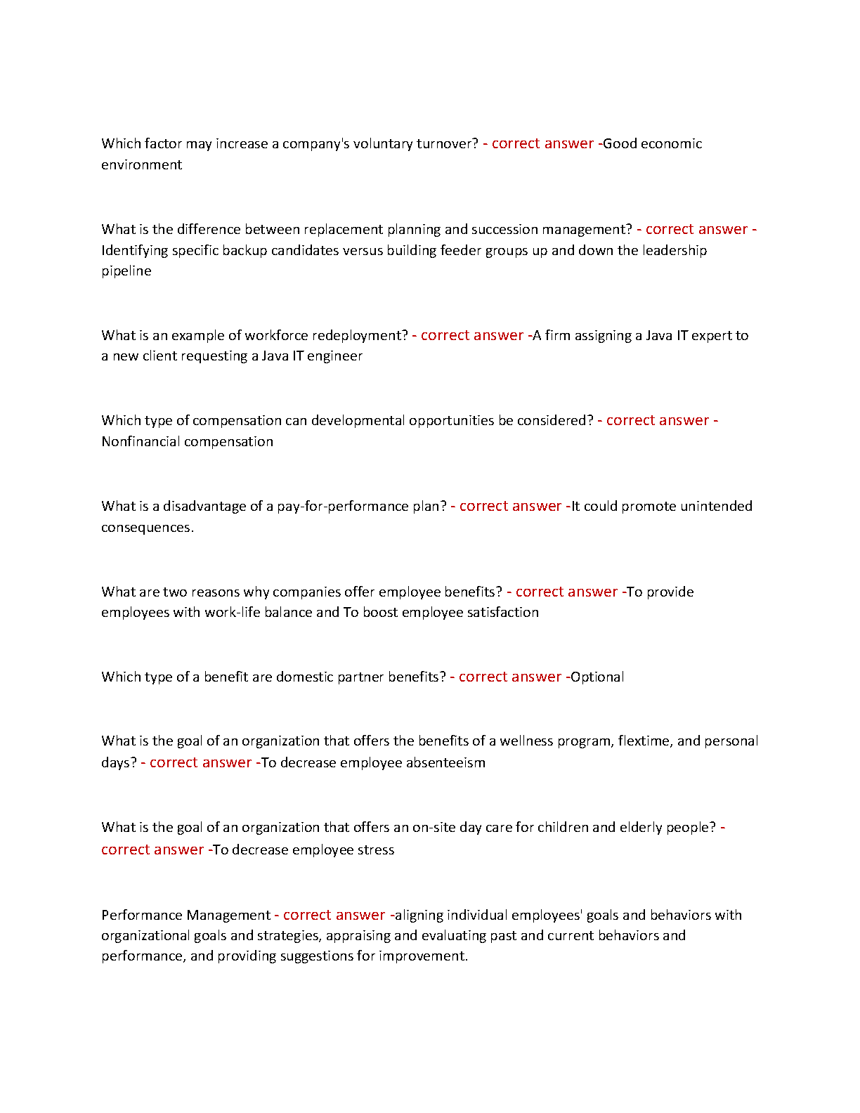 WGU C202 Managing Human Capital Study Guide and Exams IMG-3
