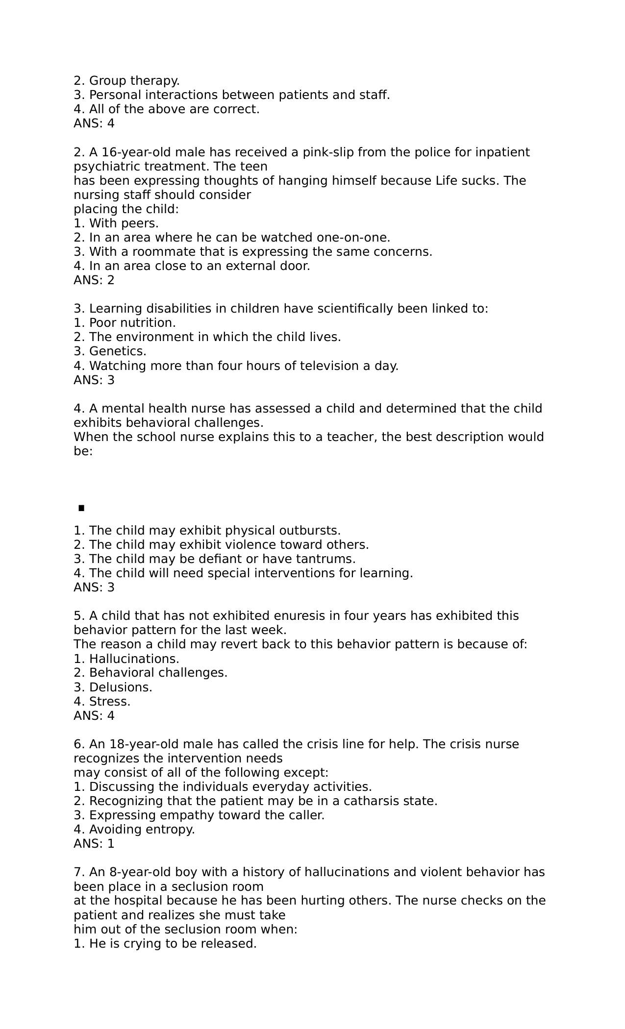 Burns' Pediatric Primary Care 7th Edition TEST BANK IMG-3
