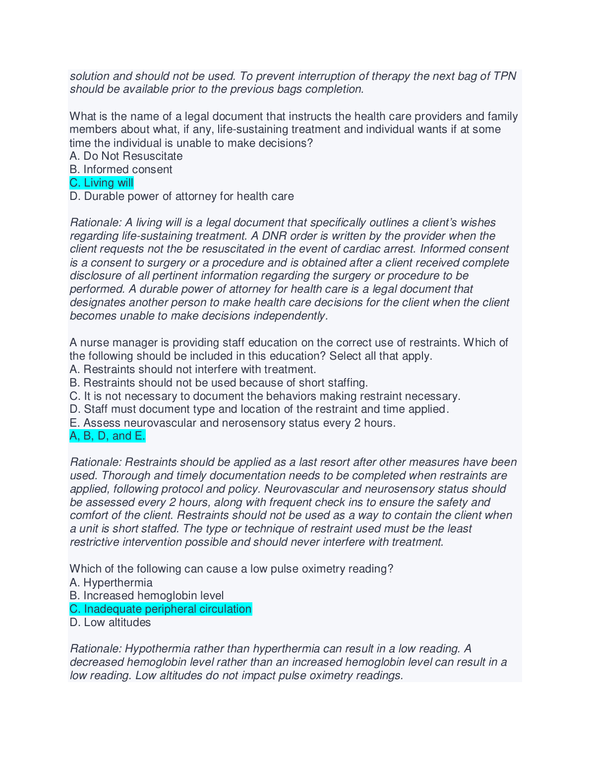 ATI Capstone Nursing 2026/27 Practice Exam IMG-1