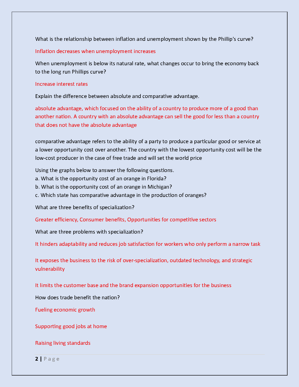 WGU D089 Economics Final Exam Test Bank 2025 Q&A
