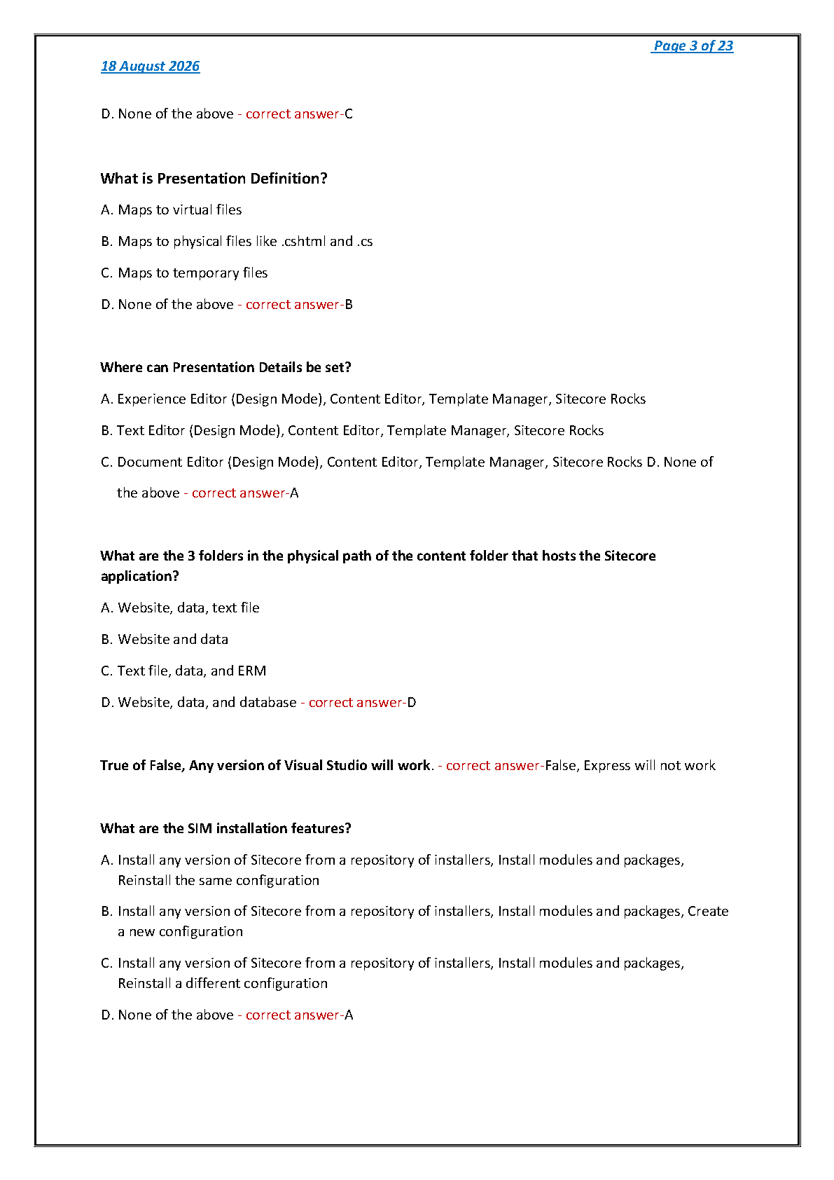 Sitecore Test Bank 2026: 150 Questions & Solutions IMG-3