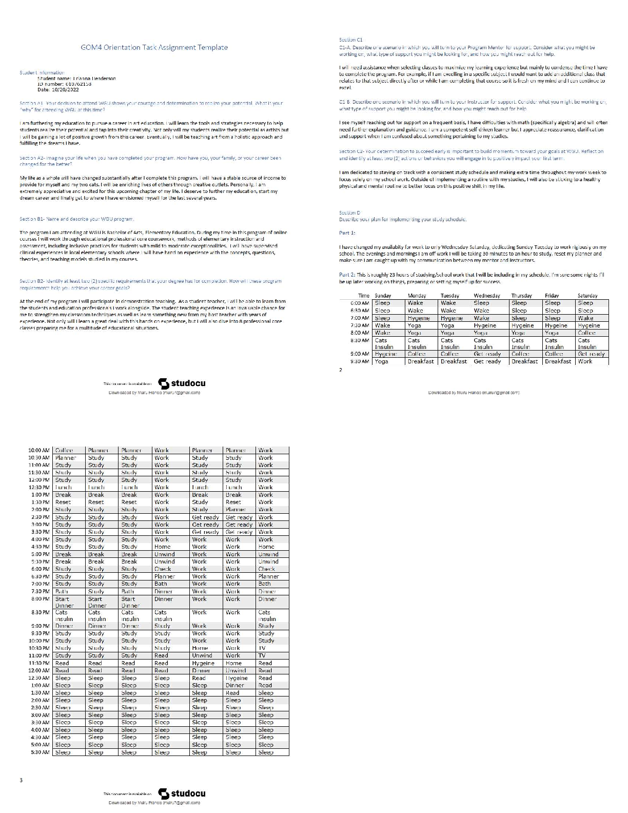 WGU GCM4 Orientation Task Sample Answer 2025 Guide IMG-1