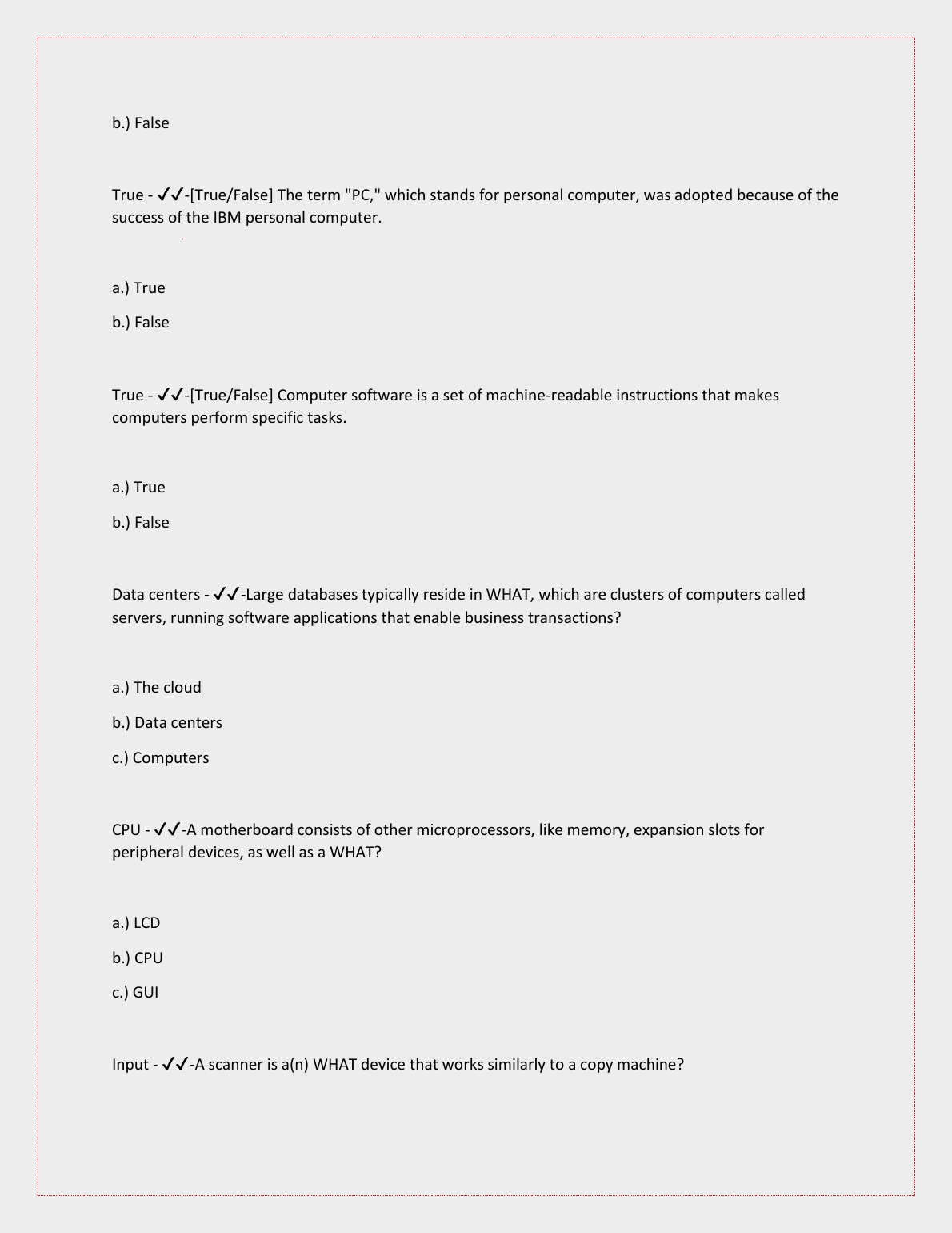 WGU C724 Info Systems Mgmt Unit 3 Q&A Study Guide