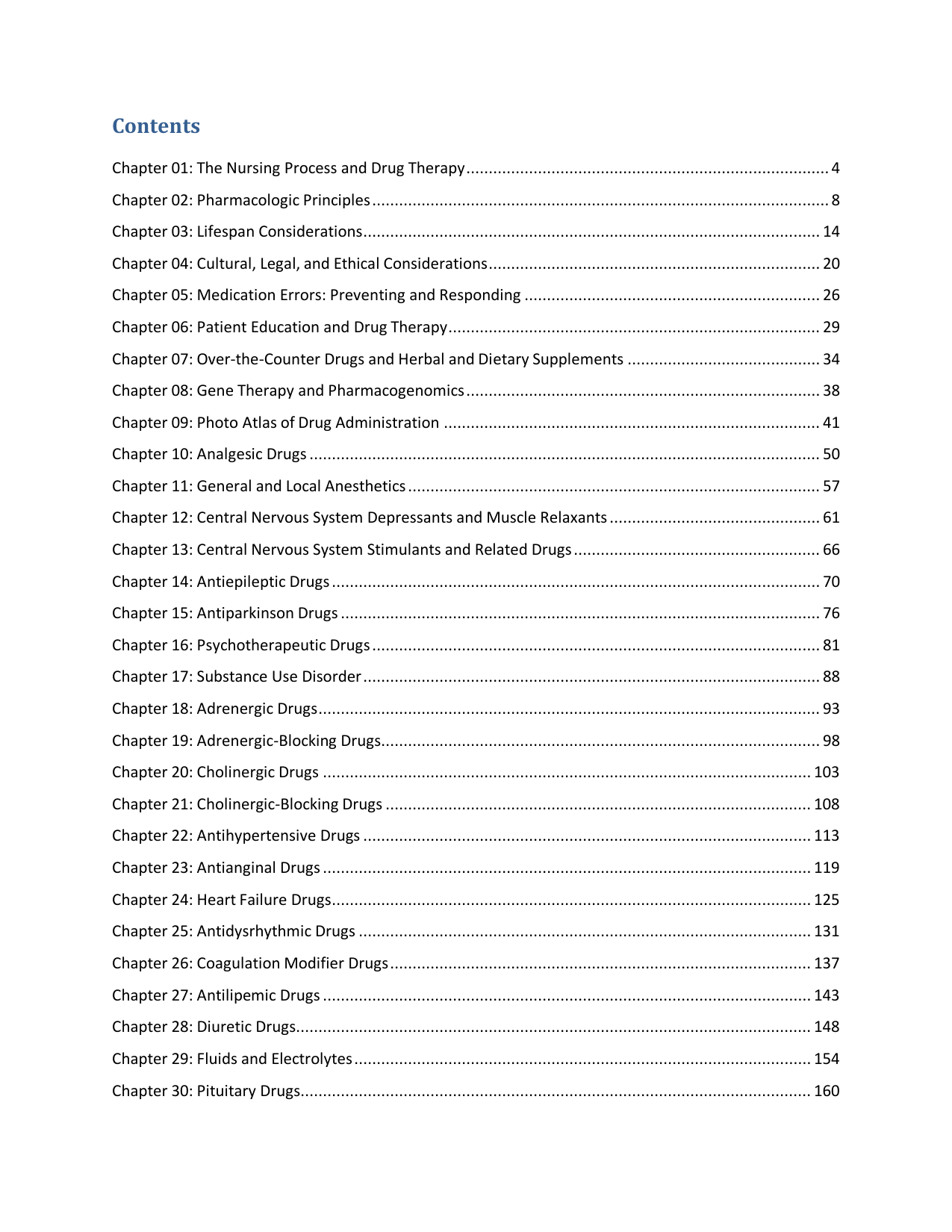 Pharmacology and the Nursing Process, 9th Edition IMG-3
