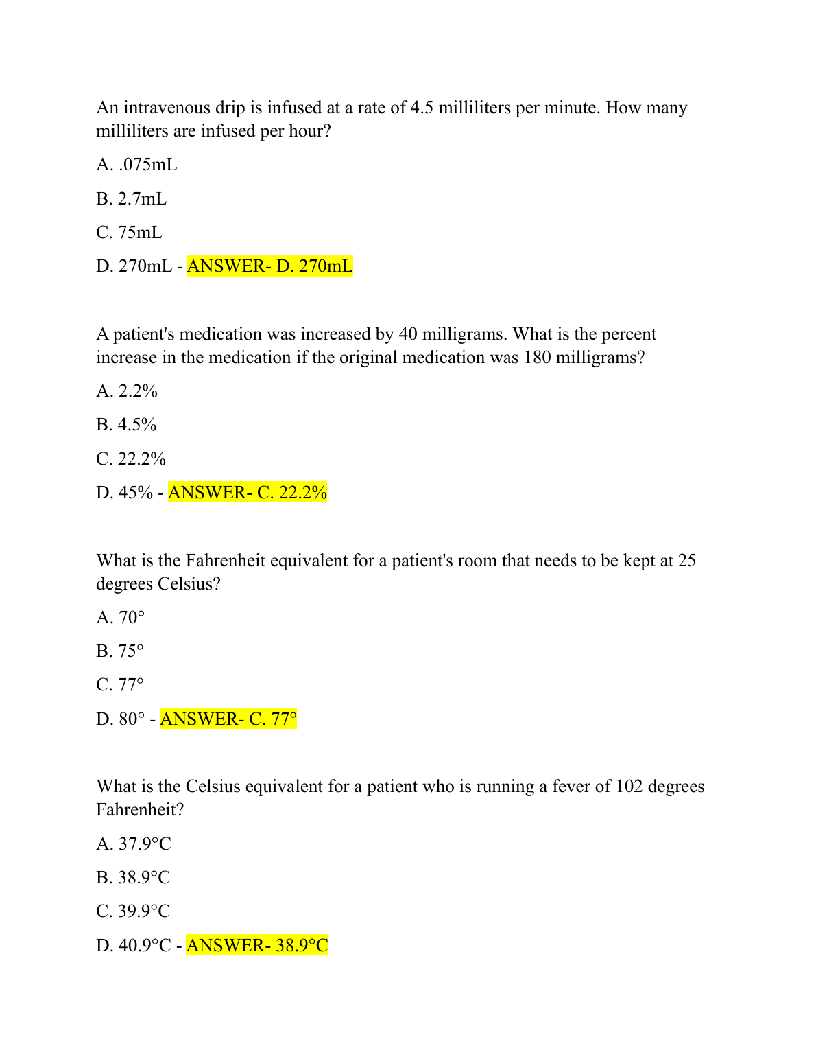 WGU C784 Applied Healthcare Statistics Test Bank 2024 IMG-1