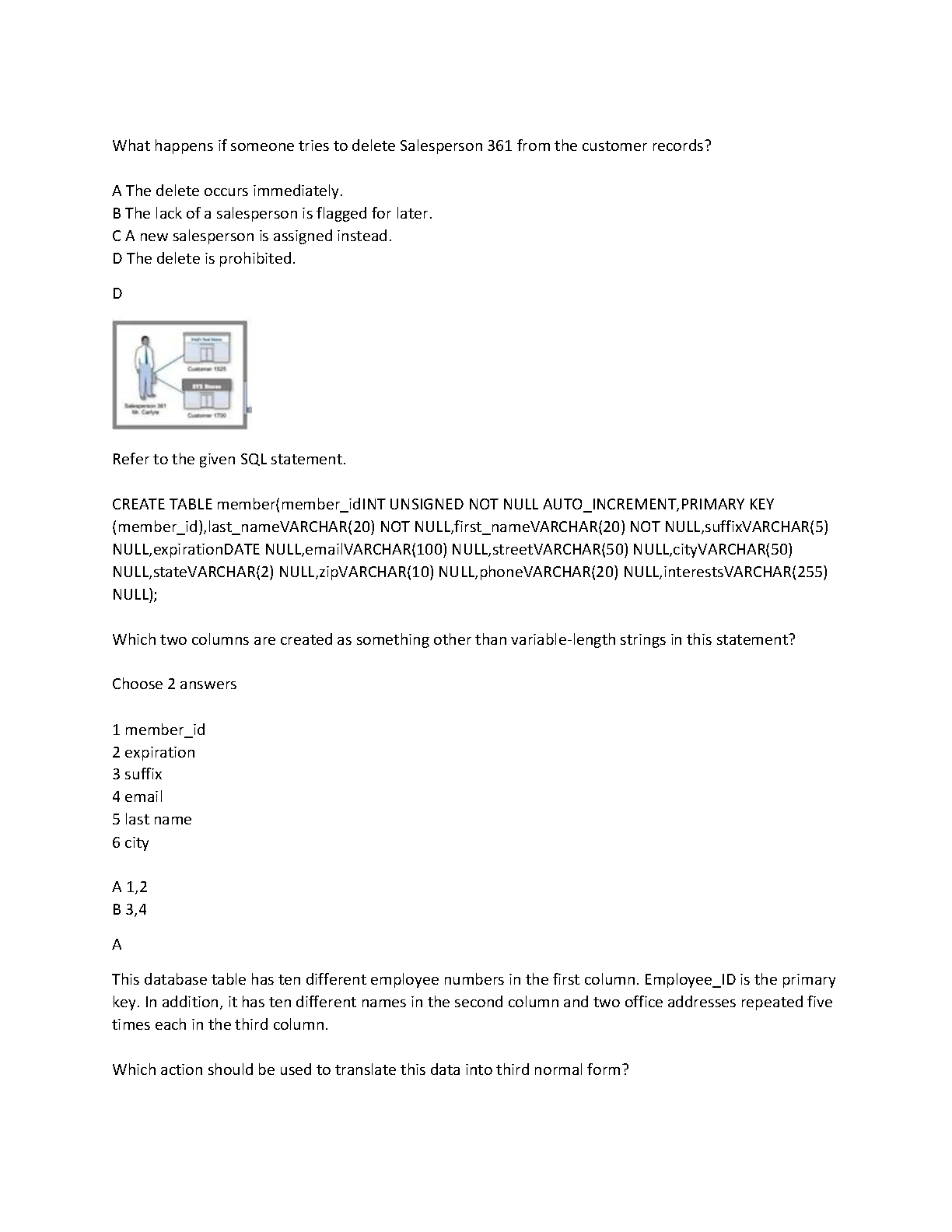 WGU C170 Data Management Test Bank 2025/26 with Solutions IMG-3