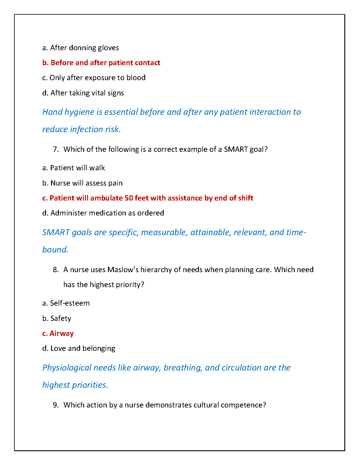 NSG 300 Foundations Nursing Exam 1 Test Bank GCU 2026/27 IMG-3