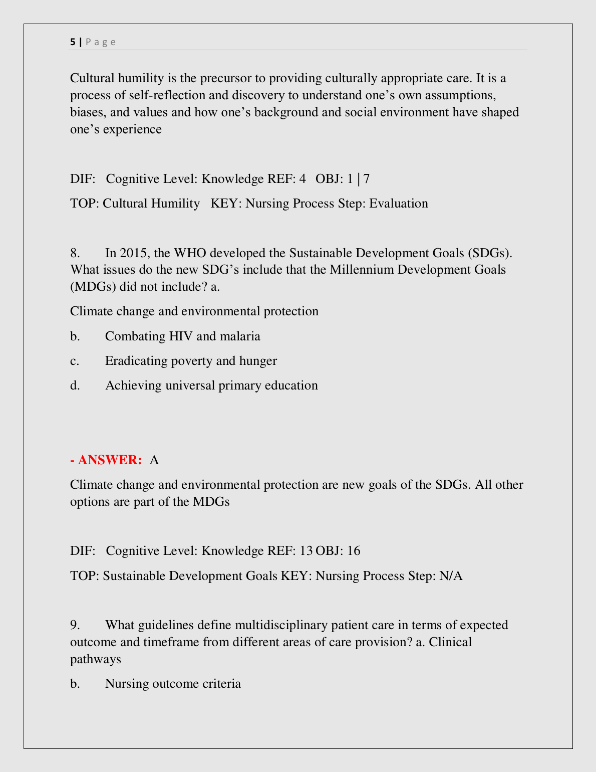 Maternity Pediatric Nursing Test Bank 2026/27 IMG-3