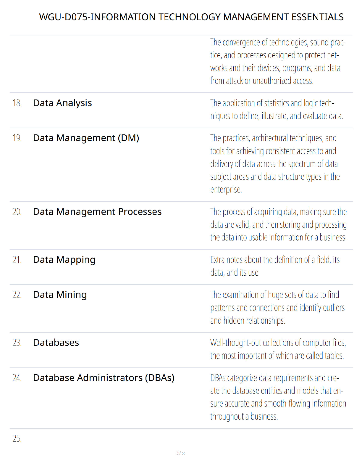 WGU D075 IT Management Essentials Test Bank with Answers IMG-3