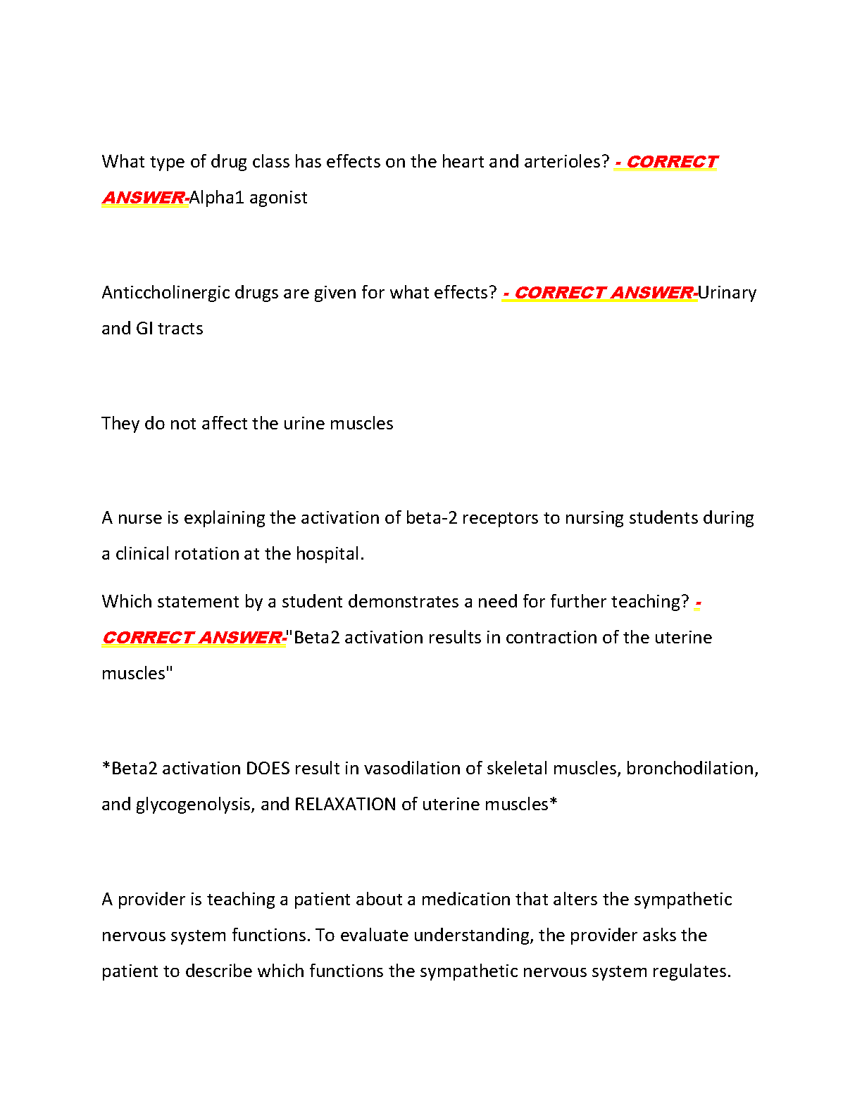 WGU D116 Unit 3 Exam Questions and Answers 2025/2026 Guide IMG-3