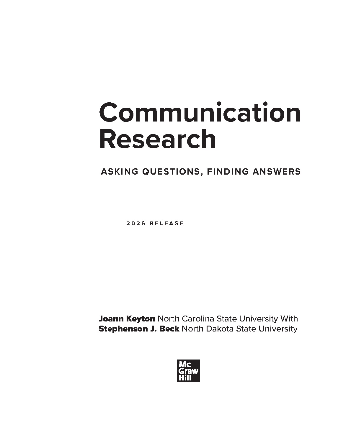 Communication Research Test Bank and Solution Manual